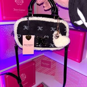 SOLD THANKS!✨Juicy Couture sherpa handbag and Crossbody Bag